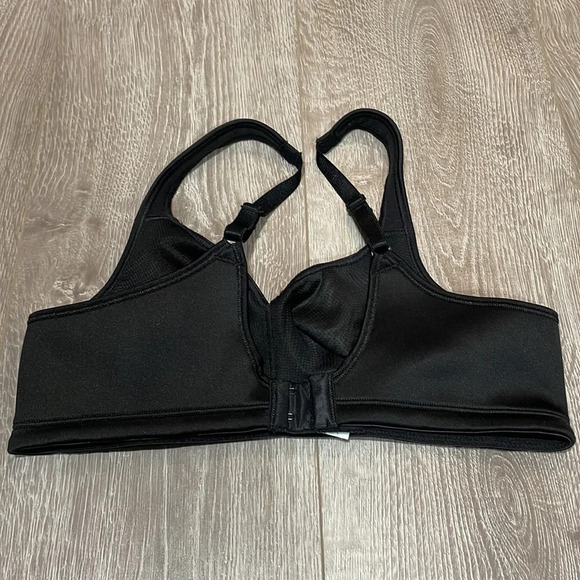 Playtex 18 Hour Back Smoother with Comfort Strap Full Coverage Bra Black 36B - Picture 5 of 14